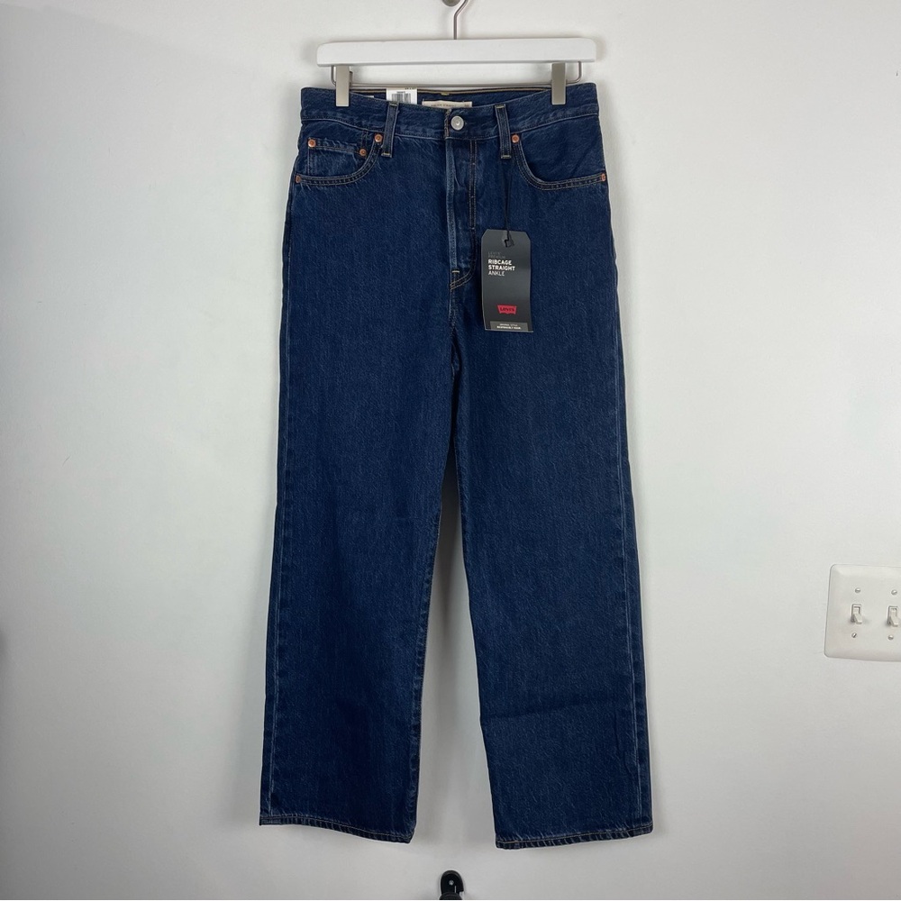 LEVI’S RIBCAGE STRAIGHT ANKLE WOMEN'S JEANS SIZE 29 NWT
